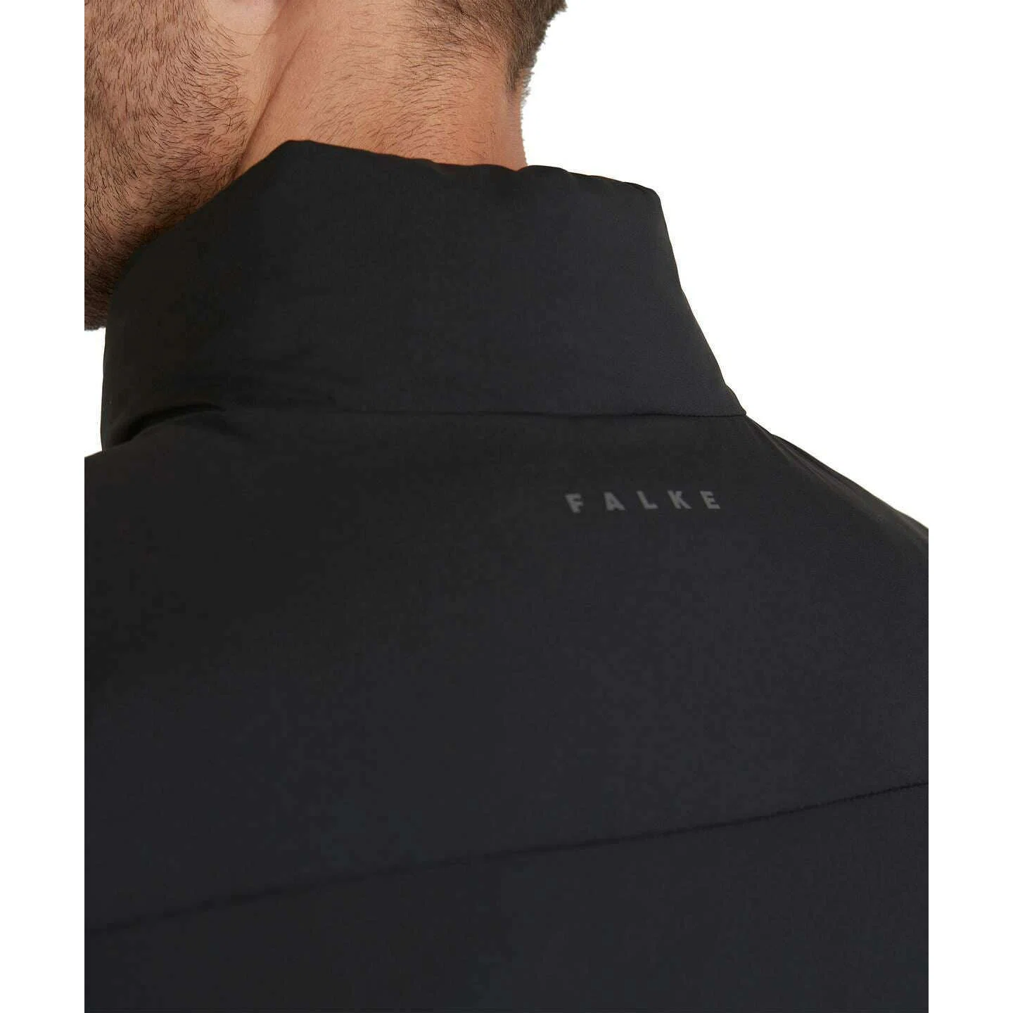 Falke Puffering Waistcoat Outwear Jacket - Black - Image 5