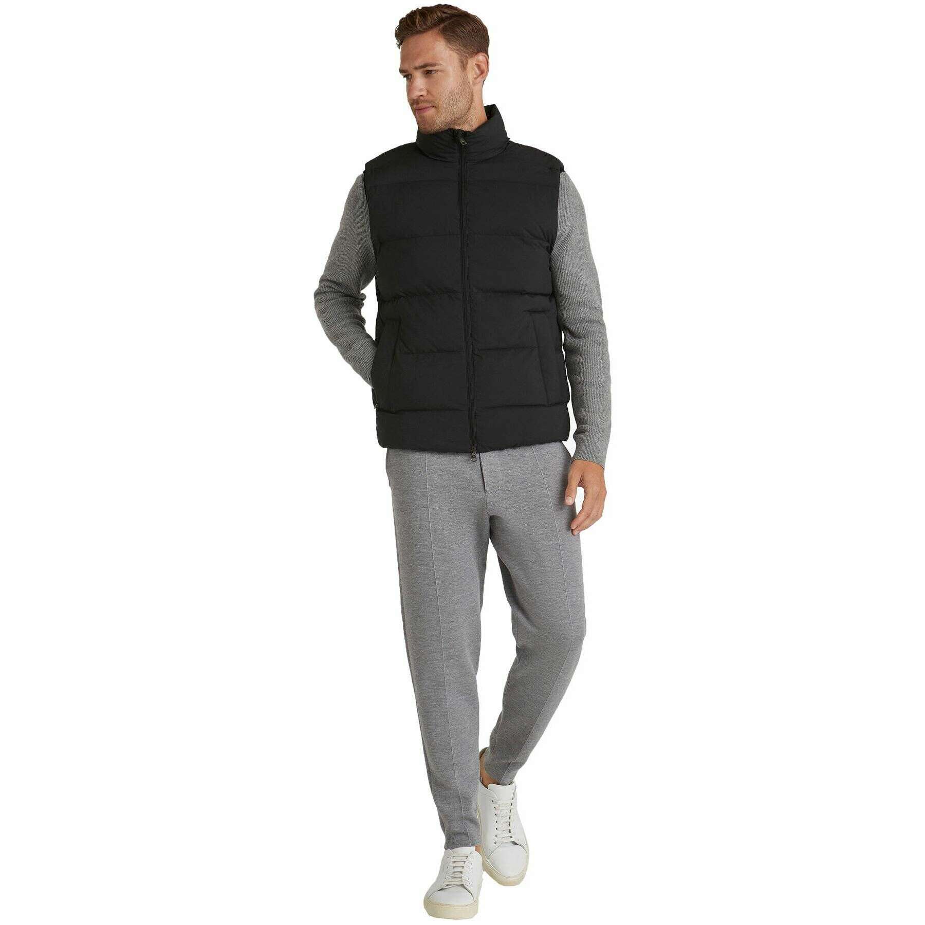 Falke Puffering Waistcoat Outwear Jacket - Black - Image 6