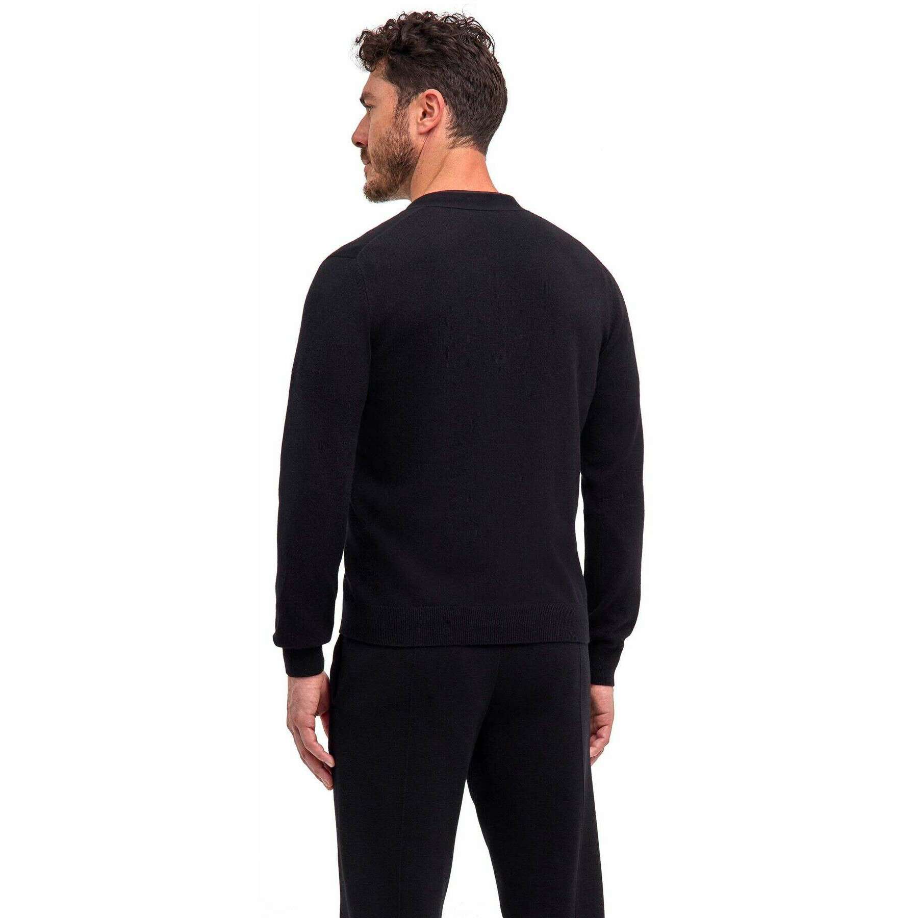 Falke Pure Cashmere Cardigan - Black - Image 3