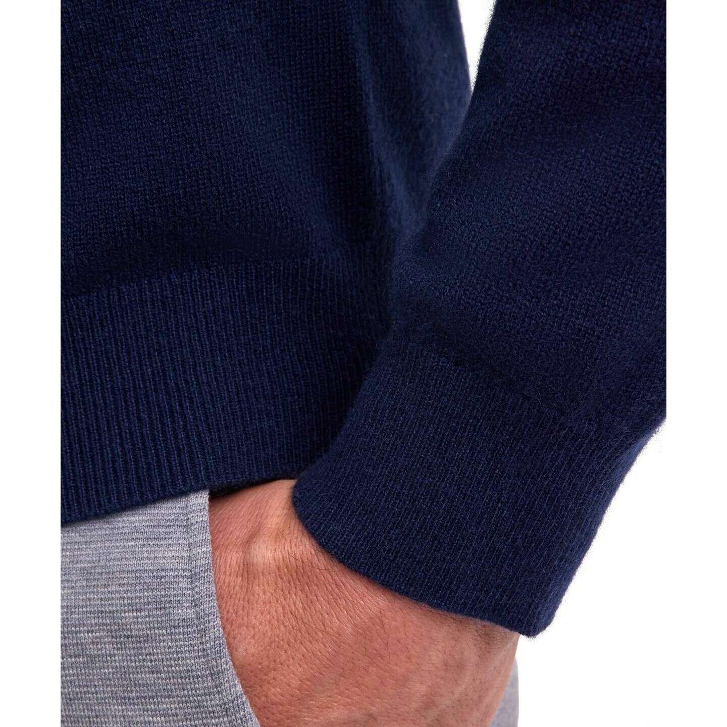 Falke Pure Cashmere Cardigan - Space Blue - Image 5