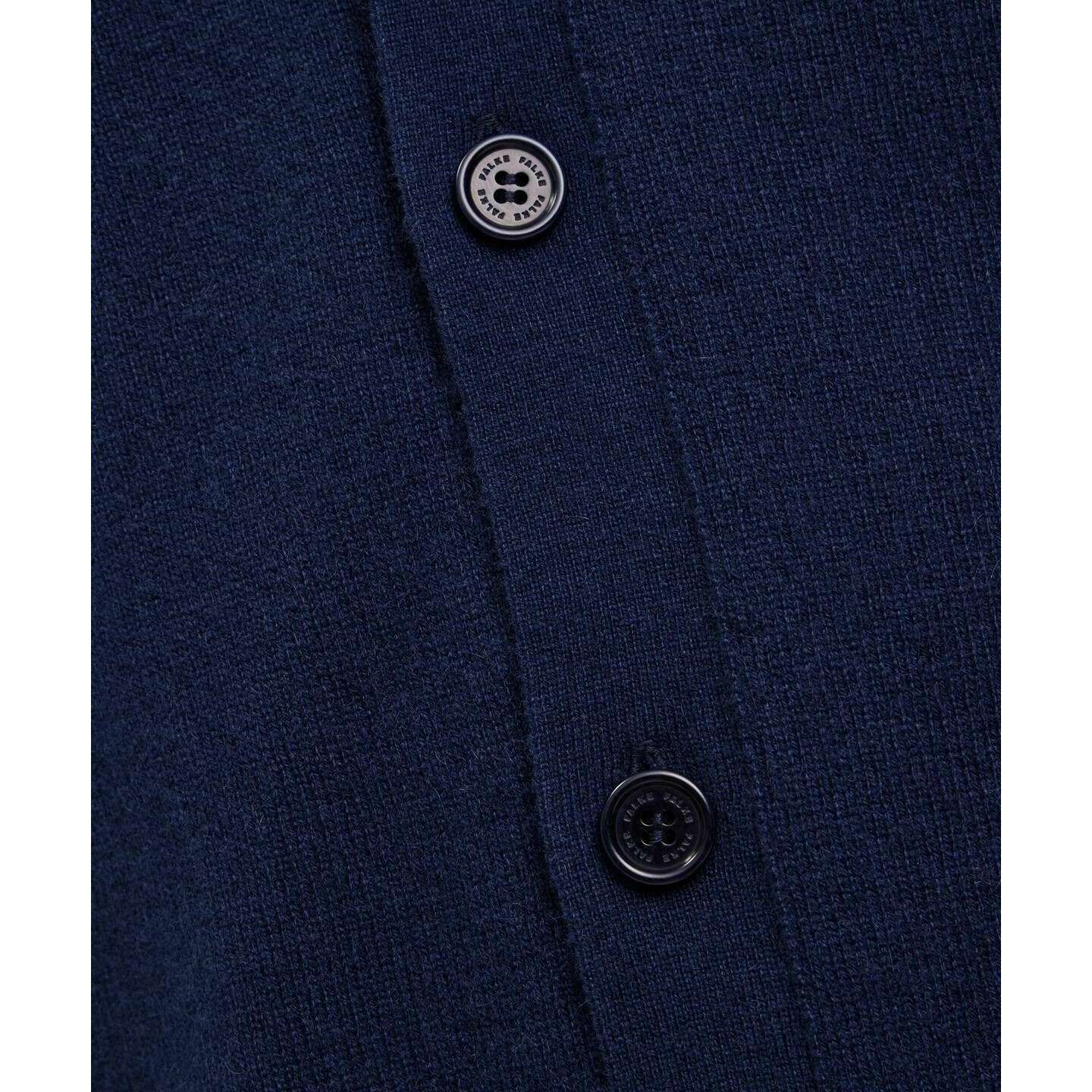 Falke Pure Cashmere Cardigan - Space Blue - Image 6