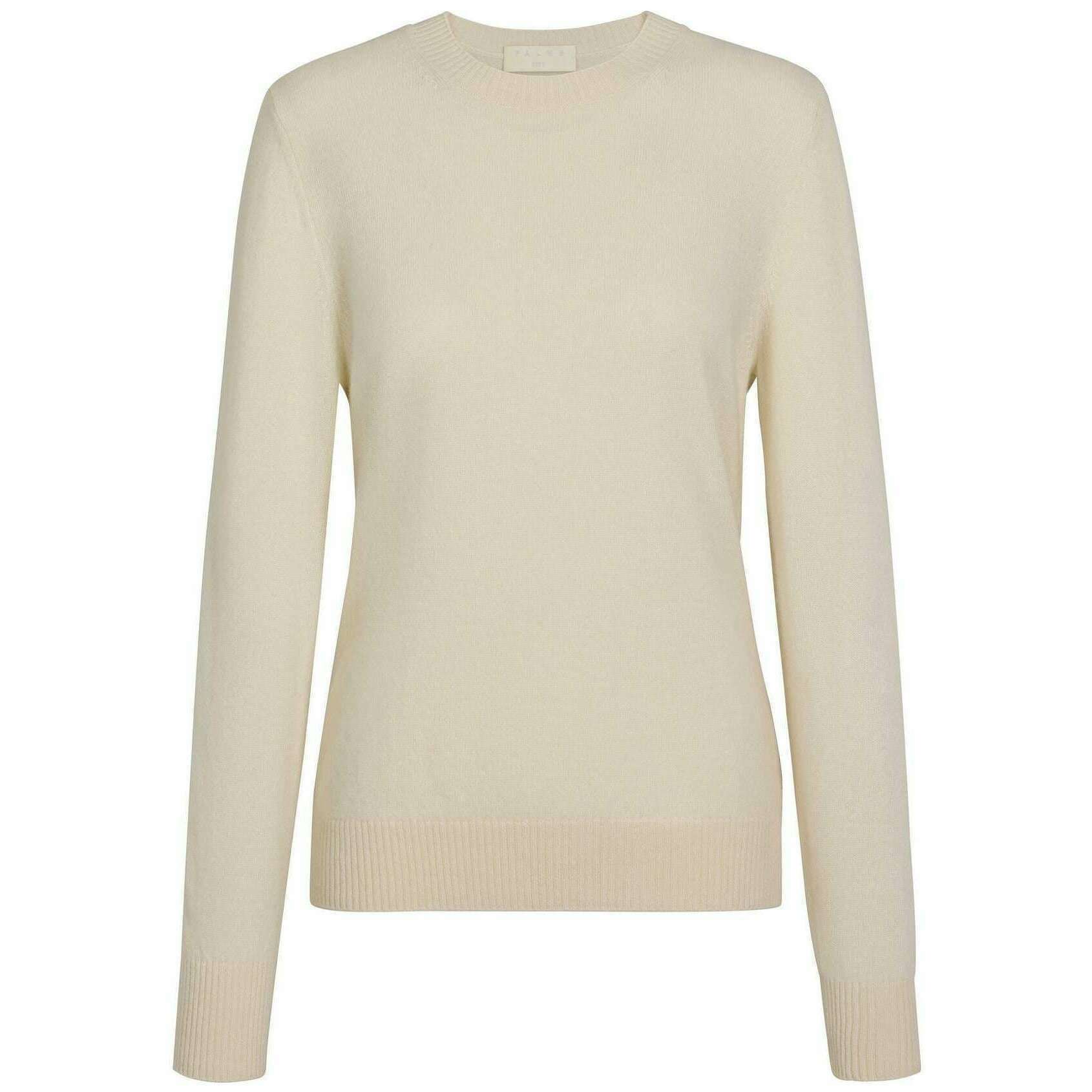 Falke Pure Cashmere Crew Neck Sweater - Off-White