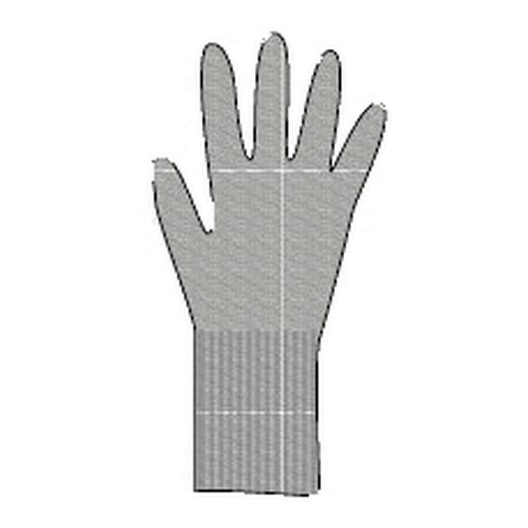 Falke Pure Cashmere Gloves - Heather Grey