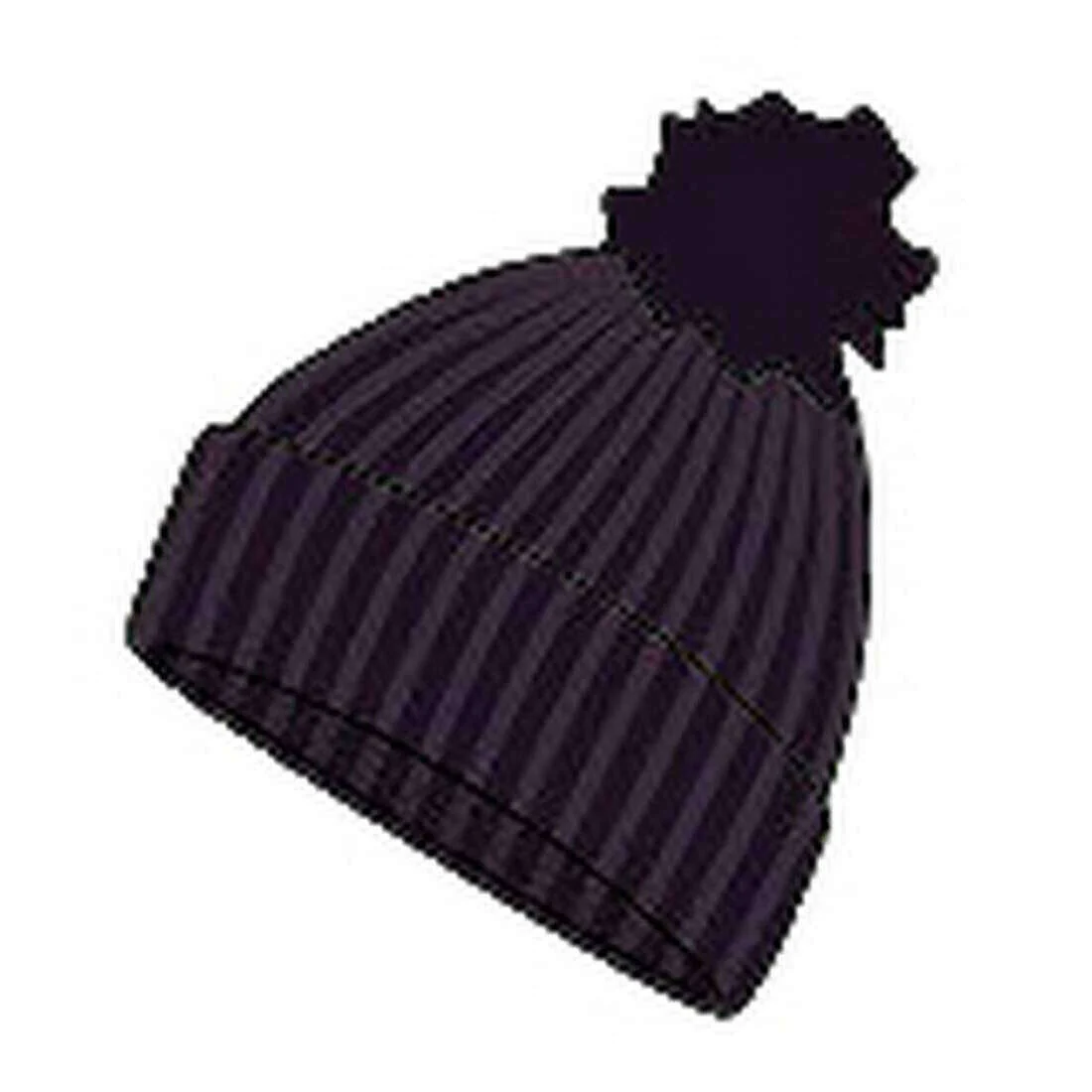 Falke Pure Cashmere Pompom Beanie - Violet