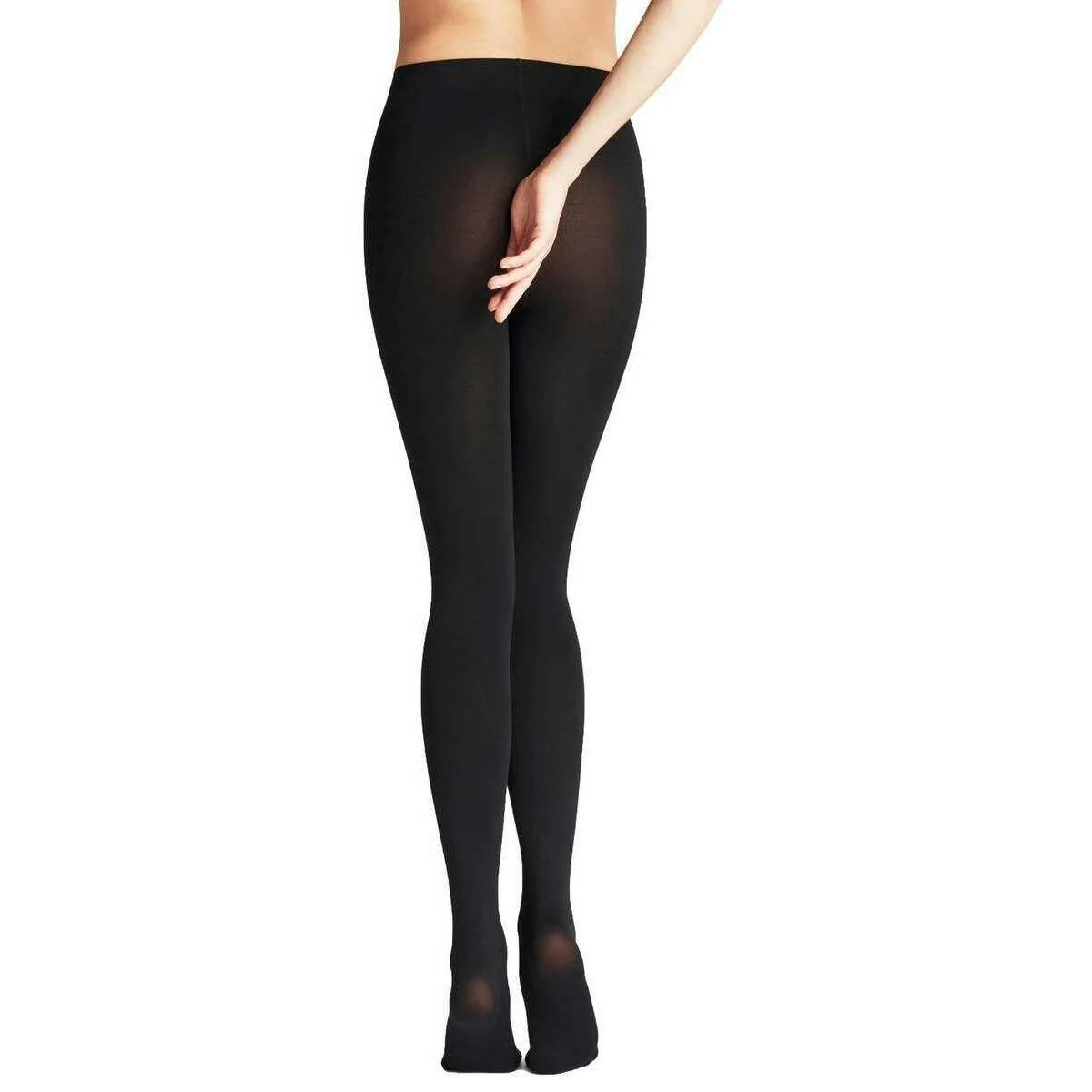 Falke Pure Matt 100 Denier Tights - Black - Image 3