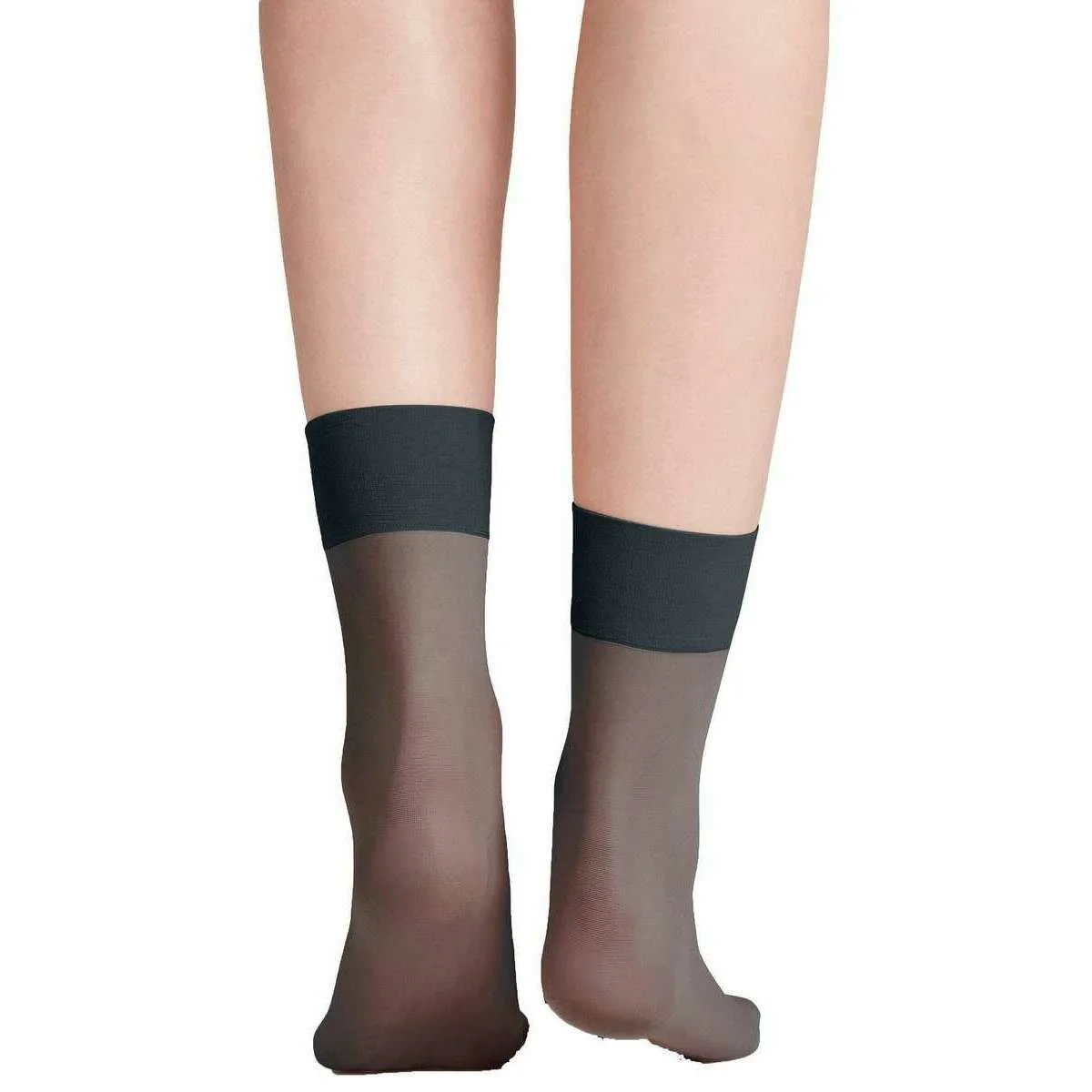 Falke Pure Matt 20 Denier Anklet Tights - Graphite Grey - Image 3