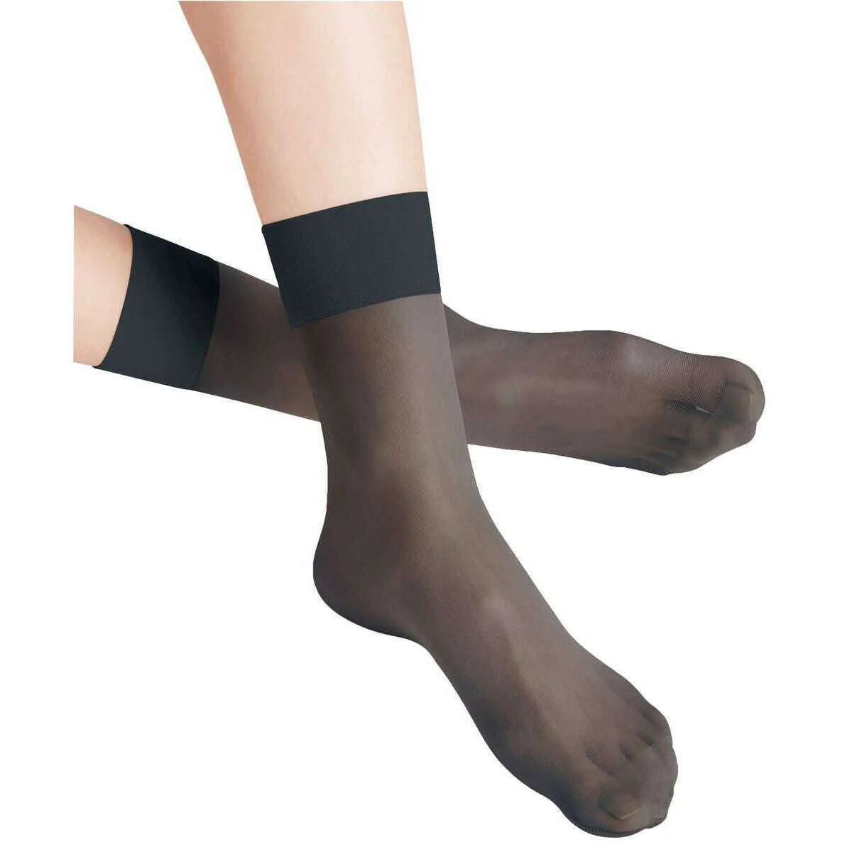 Falke Pure Matt 20 Denier Anklet Tights - Graphite Grey - Image 5