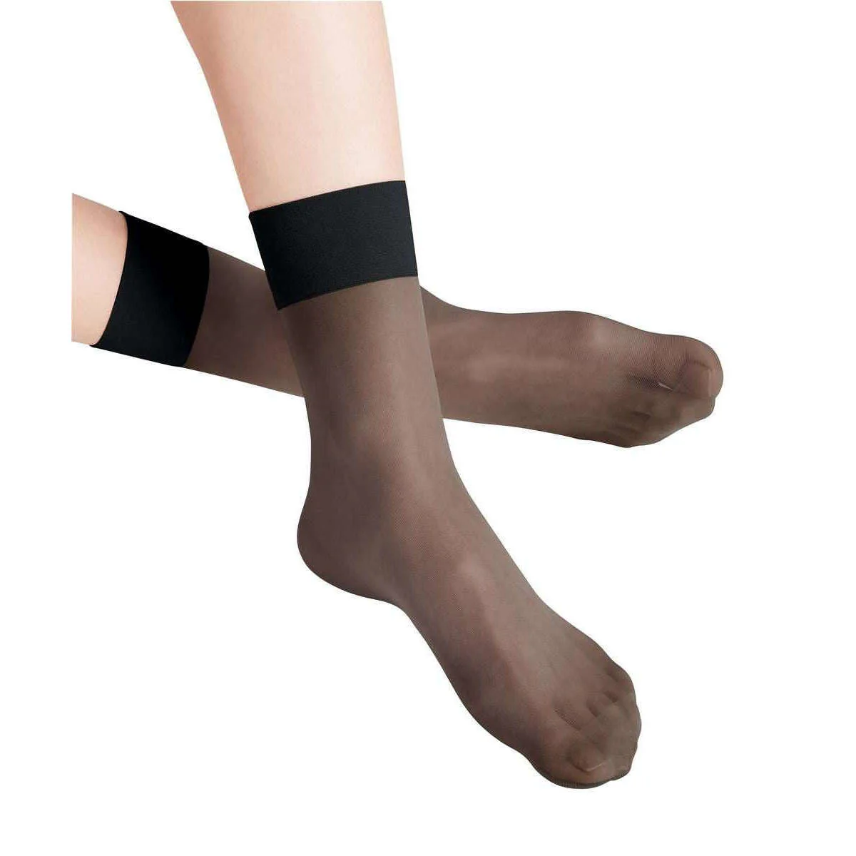 Falke Pure Matt 20 Denier Anklets - Black - Image 4
