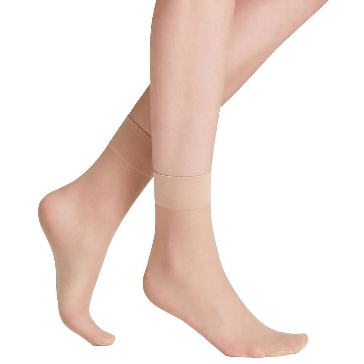 Falke Pure Matt 20 Denier Anklets - Crystal Cream - Image 3