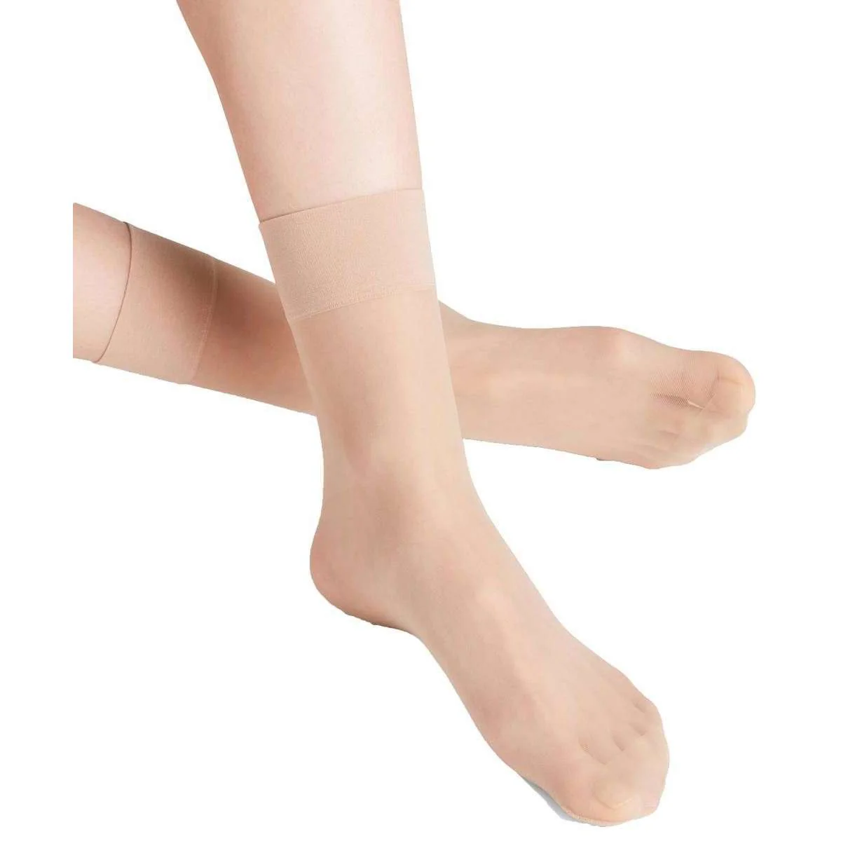 Falke Pure Matt 20 Denier Anklets - Crystal Cream - Image 4