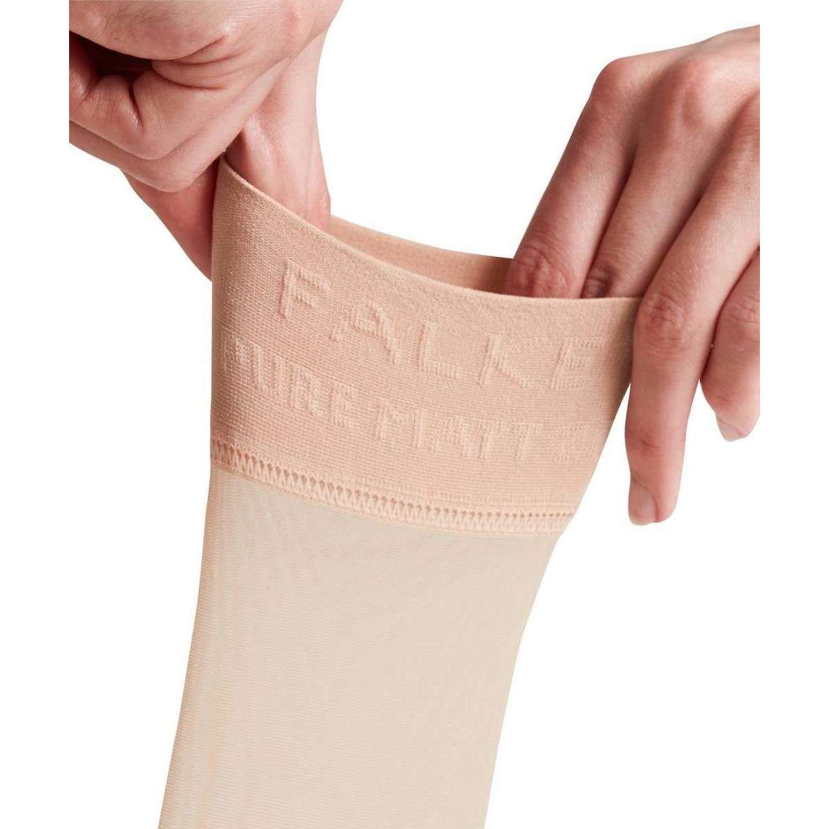 Falke Pure Matt 20 Denier Anklets - Crystal Cream - Image 5