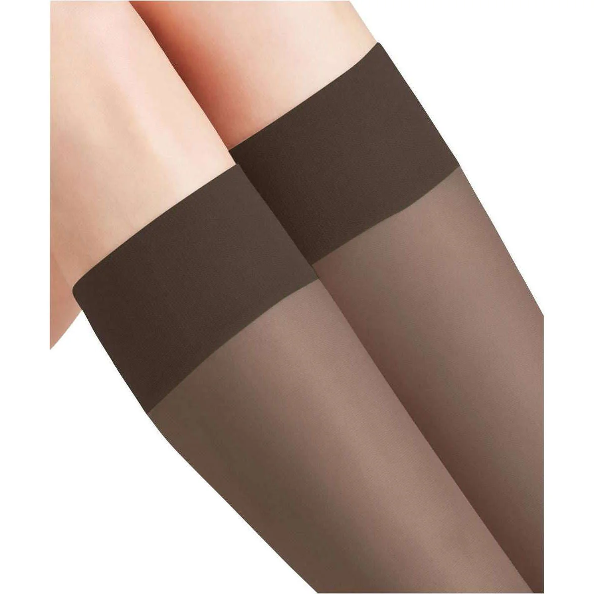 Falke Pure Matt 20 Denier Knee High Stockings - Brenda Brown - Image 5