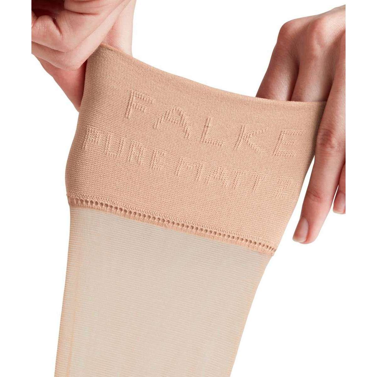 Falke Pure Matt 20 Denier Knee High Stockings - Cocoon Beige - Image 6