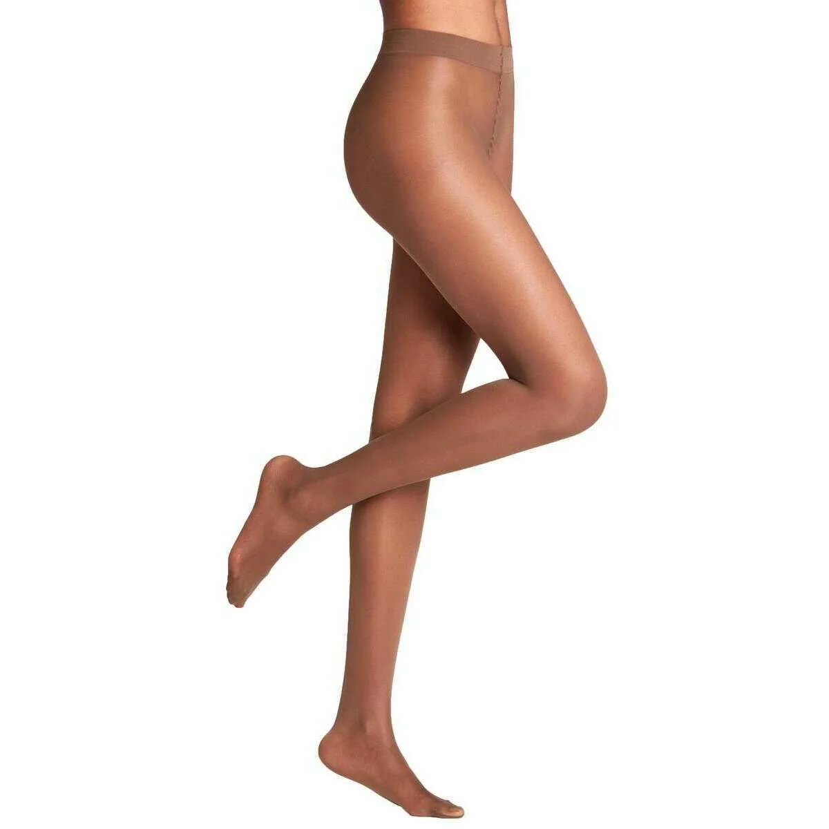 Falke Pure Matt 20 Denier Tights - Espresso Brown - Image 2