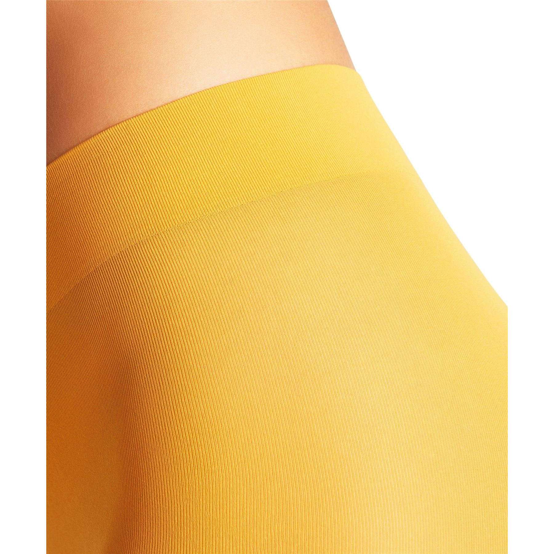 Falke Pure Matt 50 Deiner Tights - Amber Yellow - Image 5