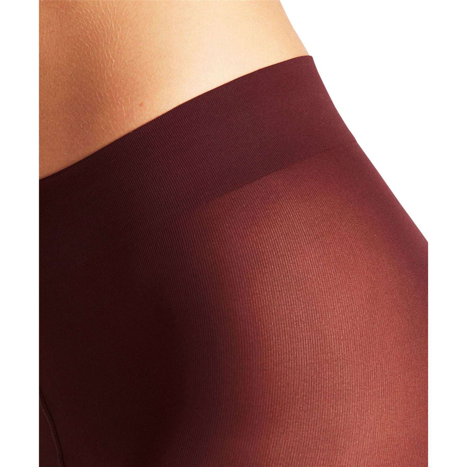 Falke Pure Matt 50 Deiner Tights - Burgundy - Image 5