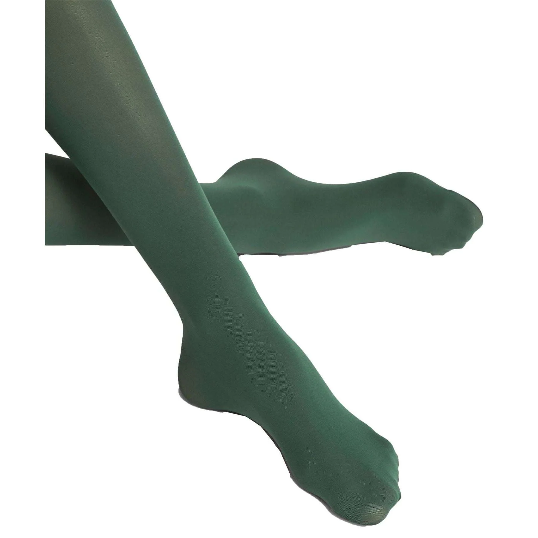 Falke Pure Matt 50 Deiner Tights - Hunter Green - Image 6