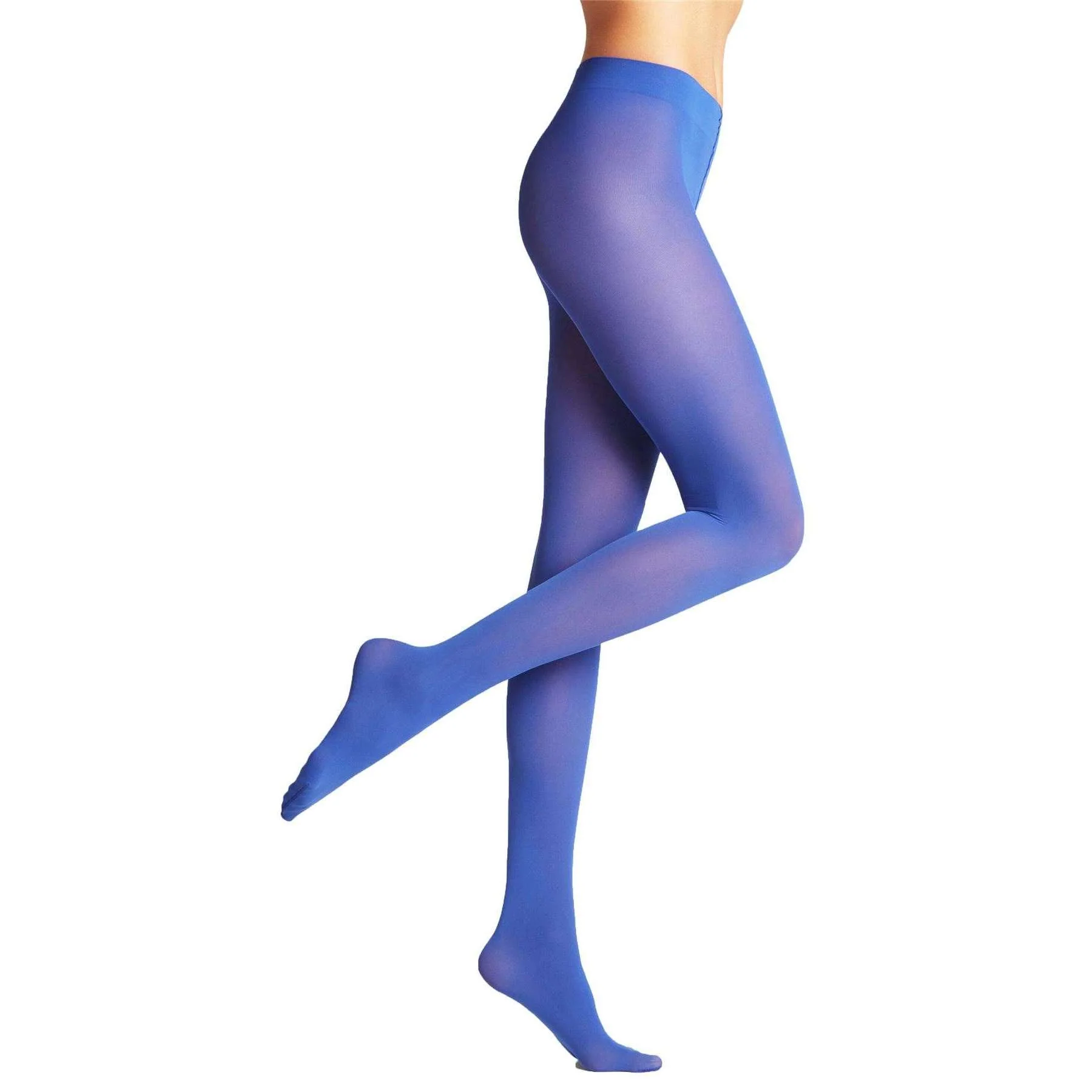 Falke Pure Matt 50 Deiner Tights - Imperial Blue - Image 3