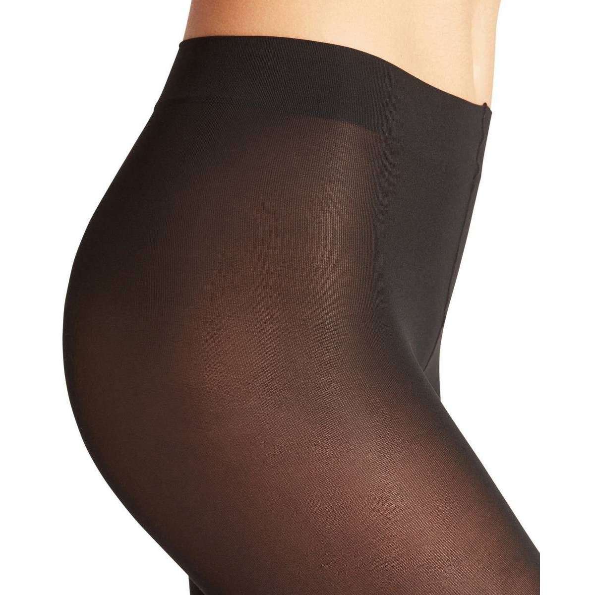 Falke Pure Matt 50 Denier Capri Leggings - Black - Image 4