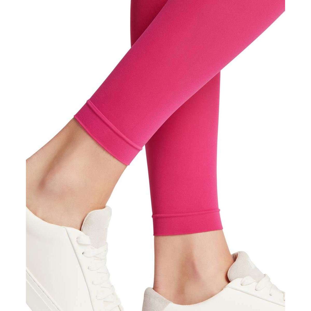 Falke Pure Matt 50 Denier Leggings - Berry Pink - Image 6