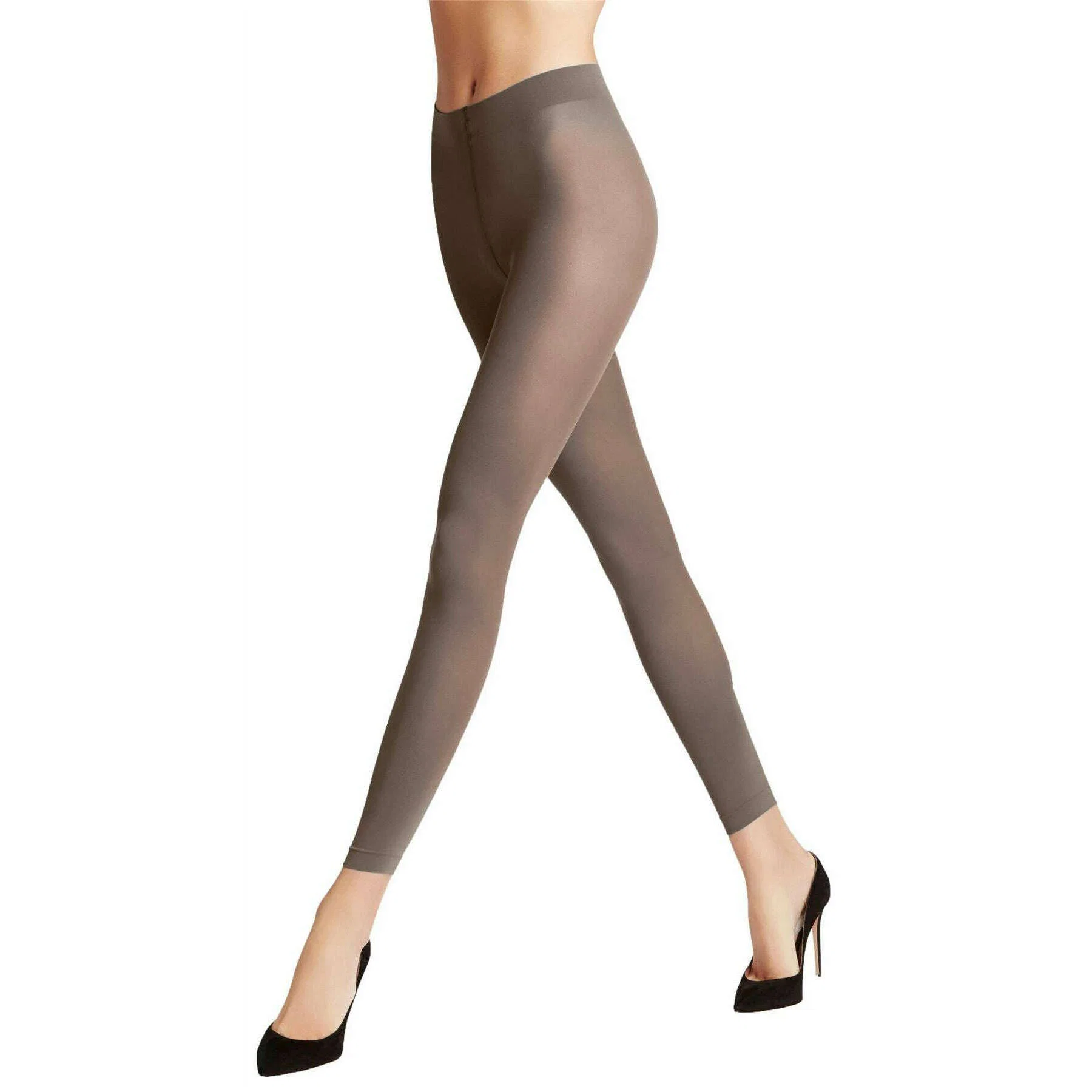 Falke Pure Matt 50 Denier Leggings - Espresso Brown