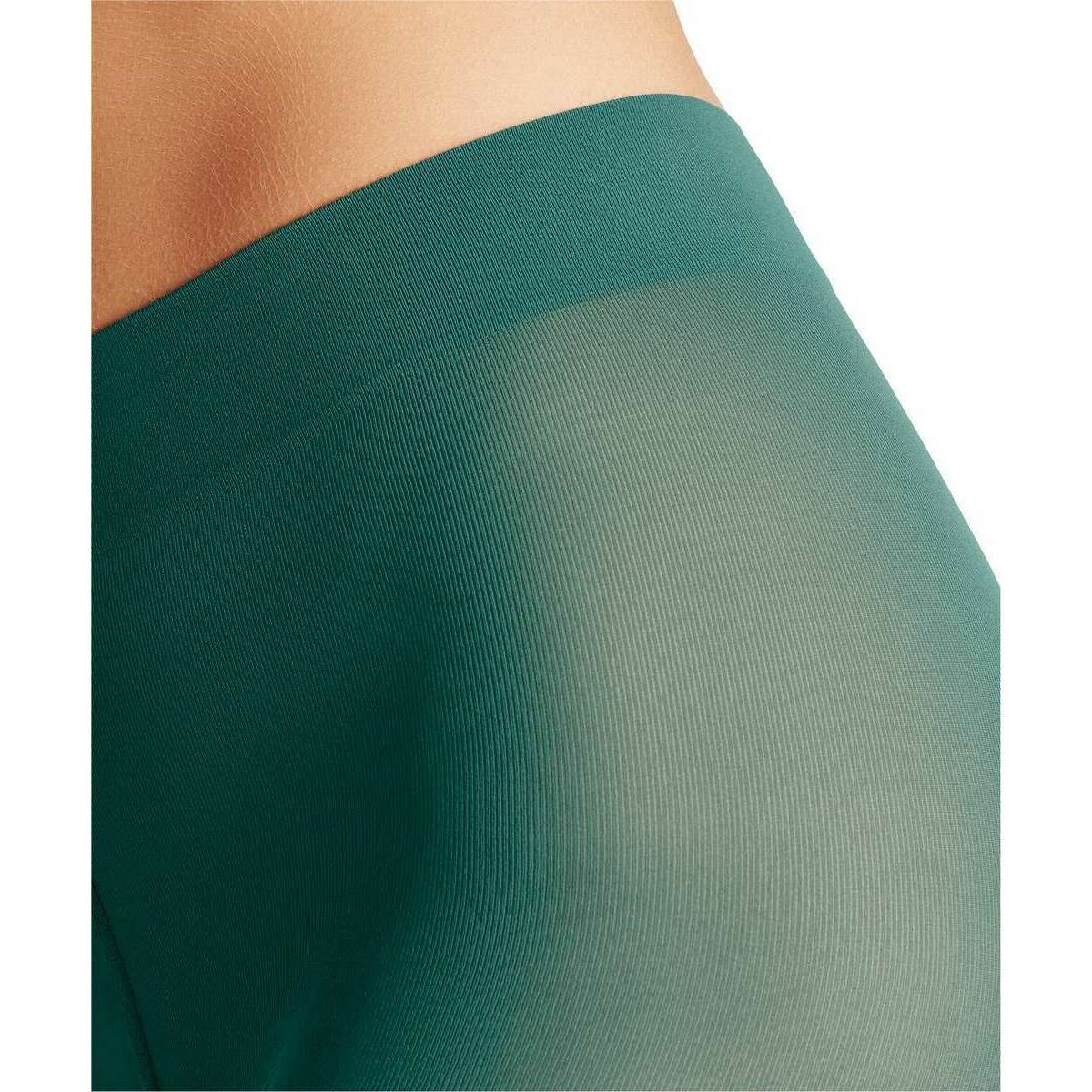 Falke Pure Matt 50 Denier Leggings - Fjord Green - Image 5