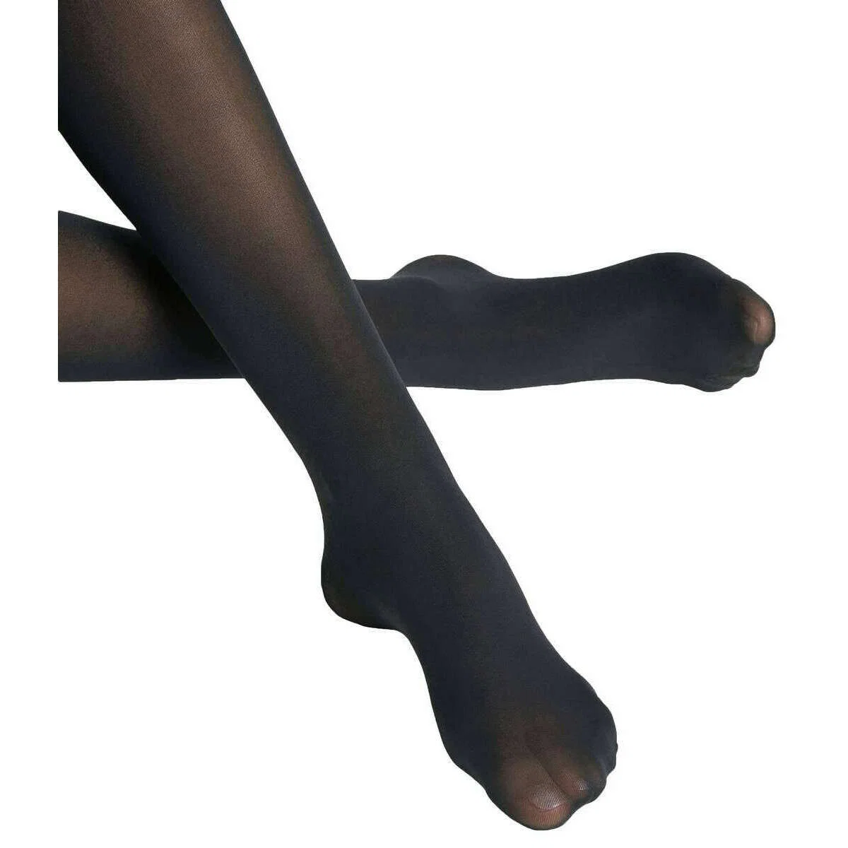 Falke Pure Matt 50 Denier Stay Ups - Marine Blue - Image 6