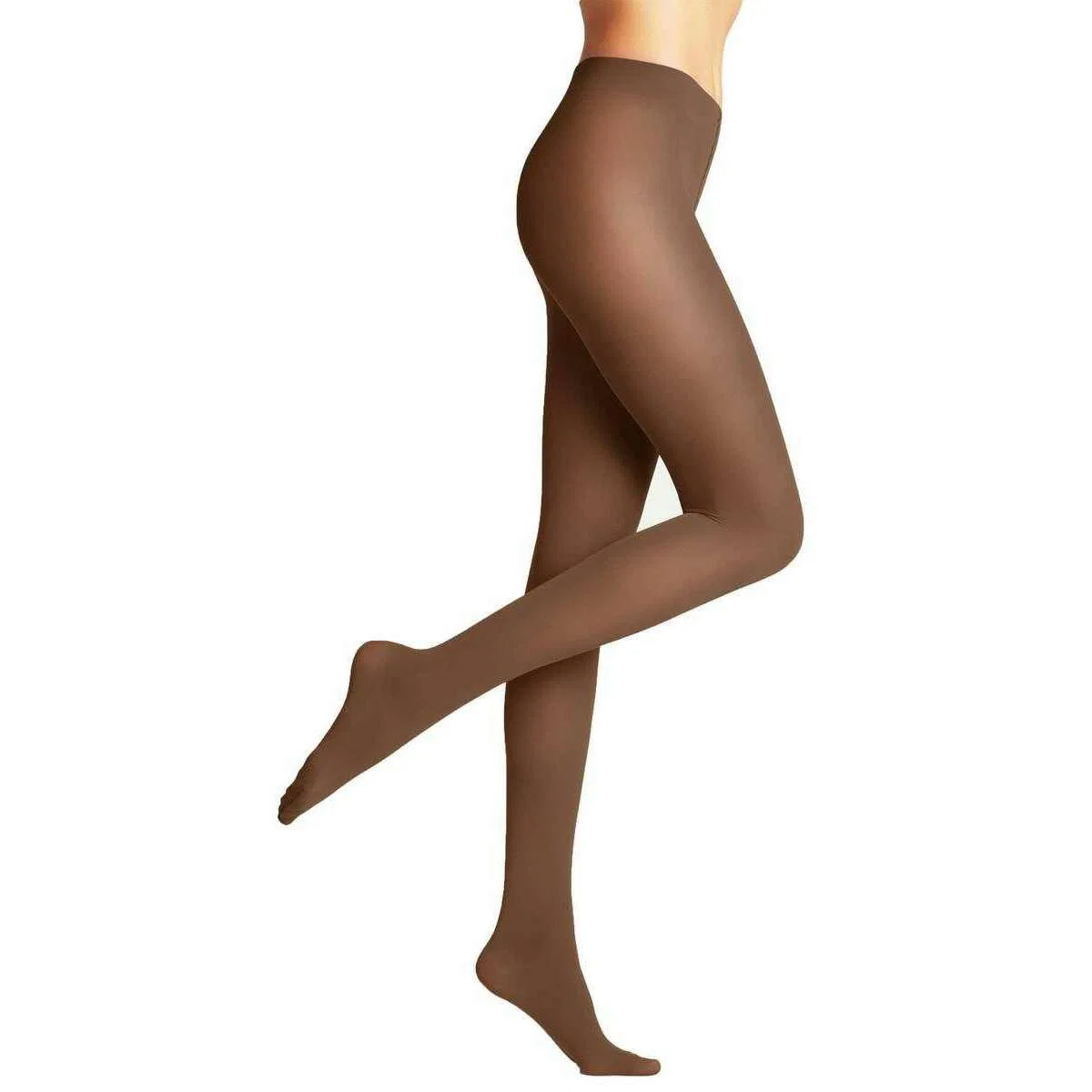 Falke Pure Matt 50 Denier Tights - Caramel Brown - Image 3