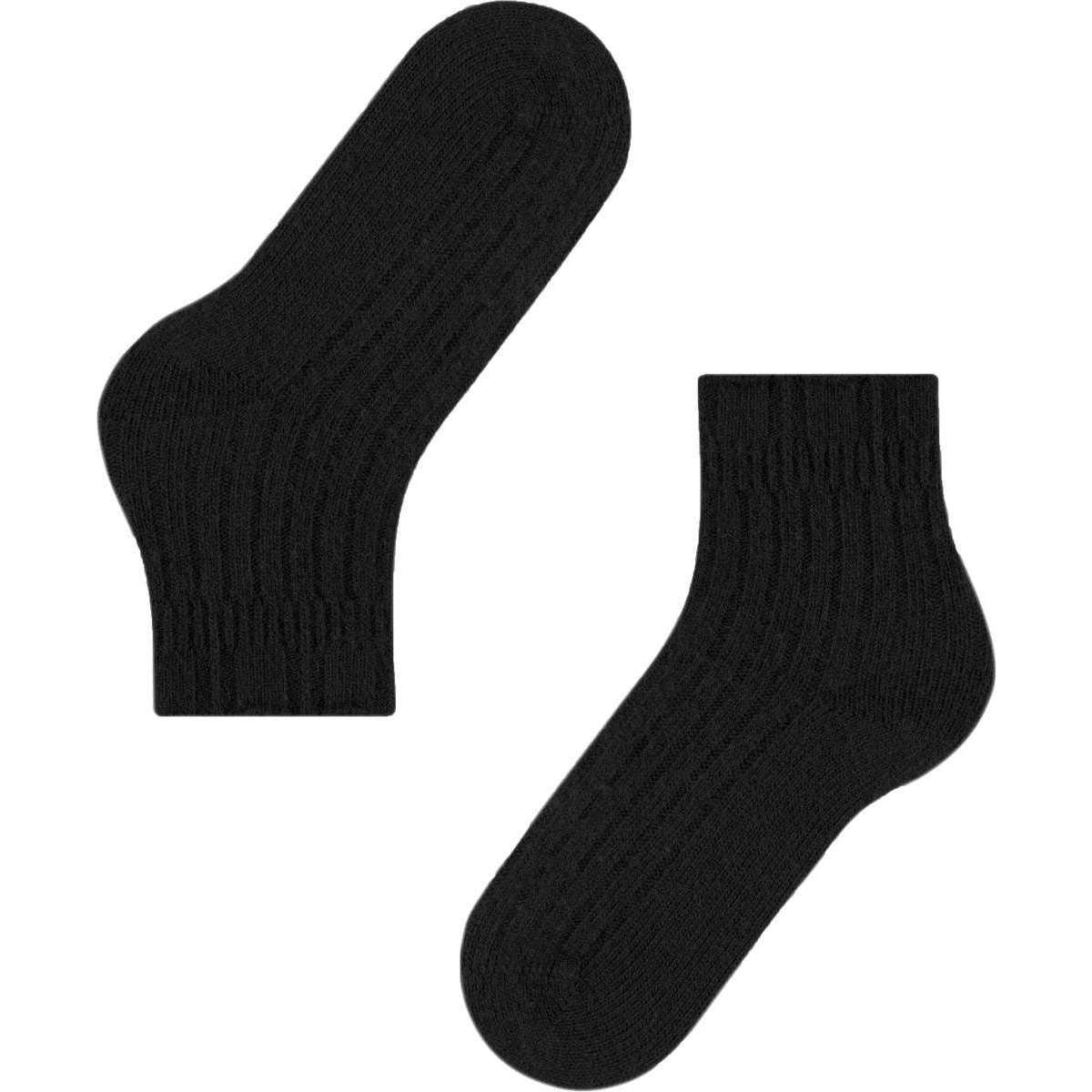 Falke Rib Bed Socks - Black - Image 4