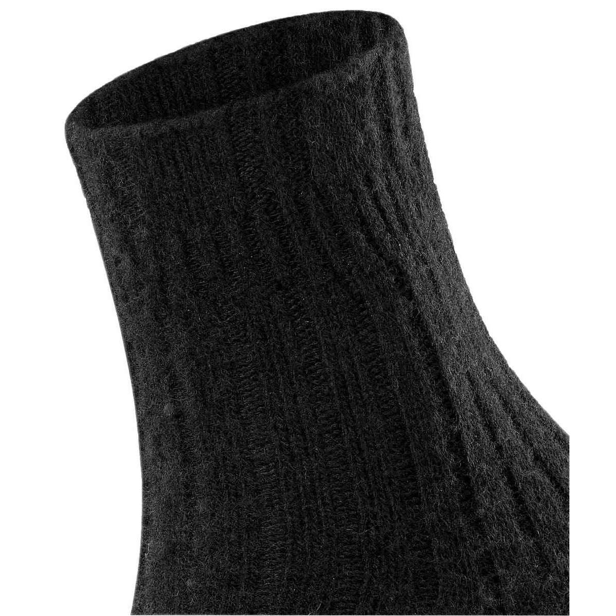 Falke Rib Bed Socks - Black - Image 5