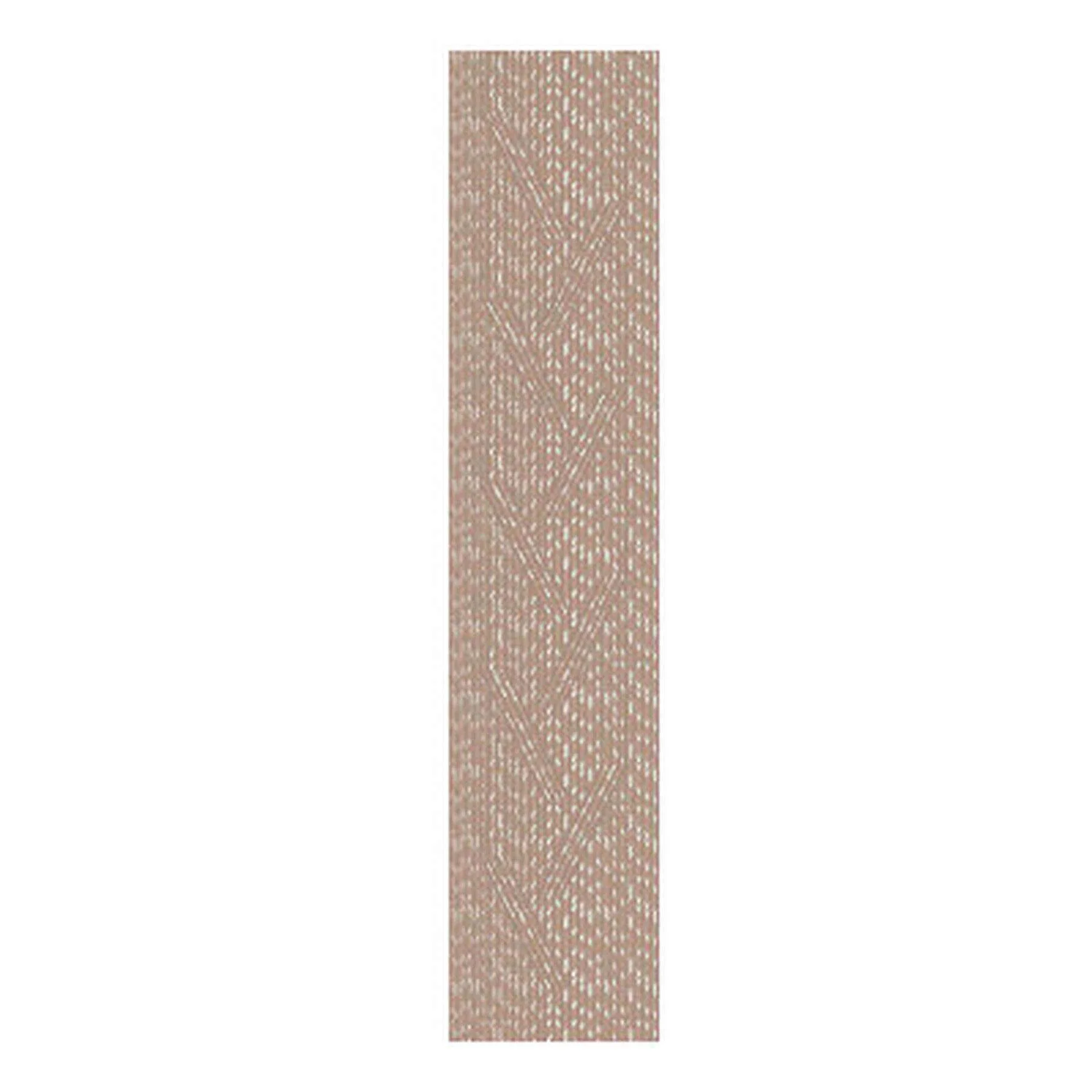 Falke Ribbed Lambswool Scarf - Sand Beige