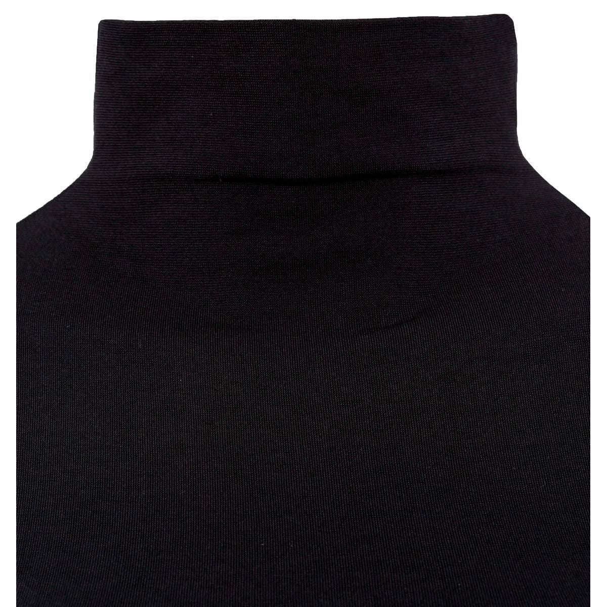Falke Rich Cotton Long Sleeved Bodysuit - Black - Image 4