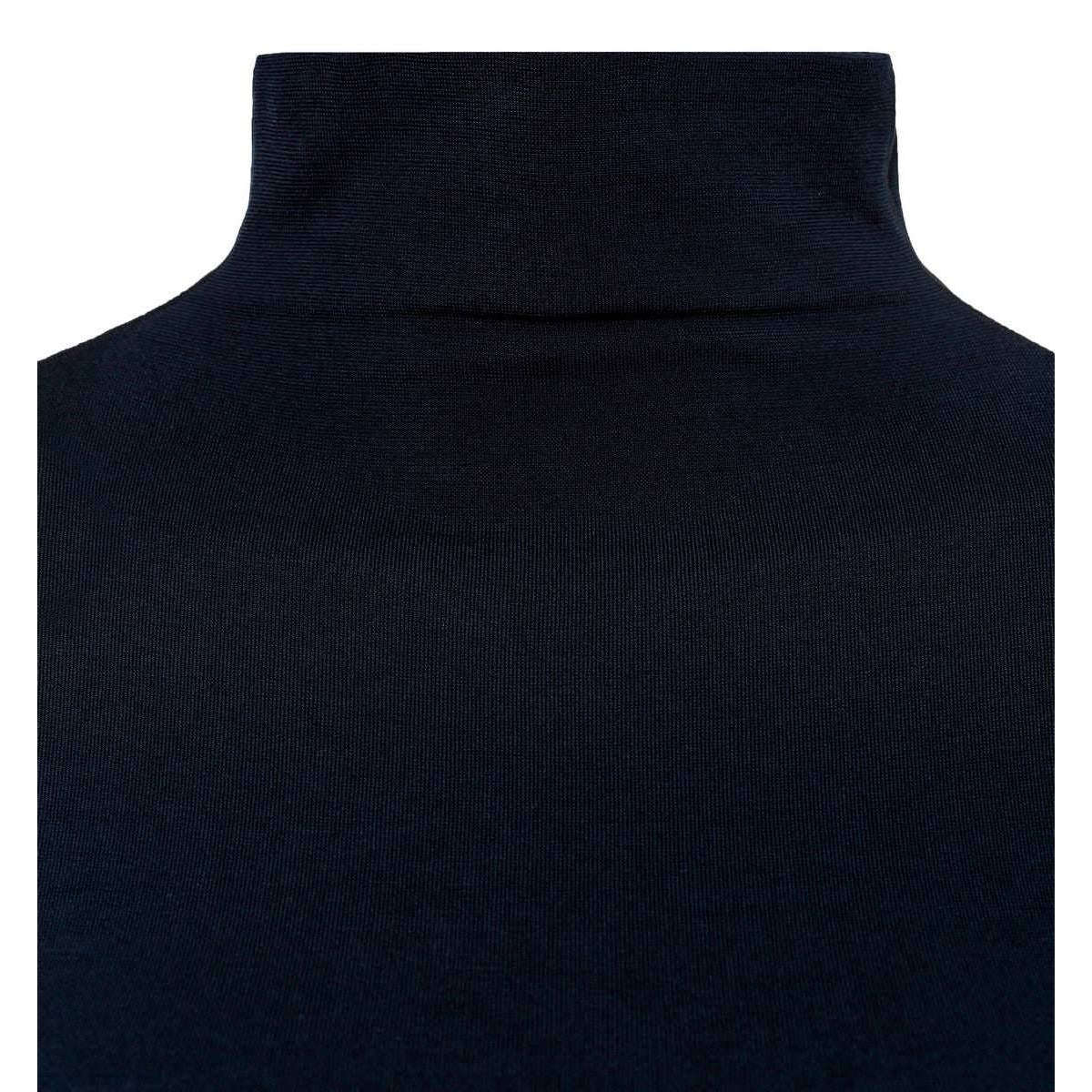 Falke Rich Cotton Long Sleeved Bodysuit - Marine Navy - Image 3