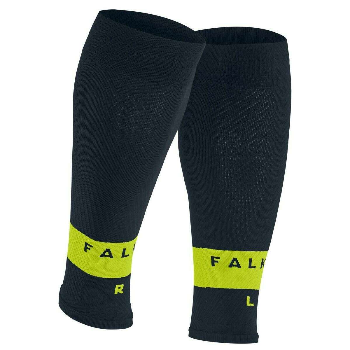 Falke RU Compression Energy Running Sleeves - Space Blue - Image 2