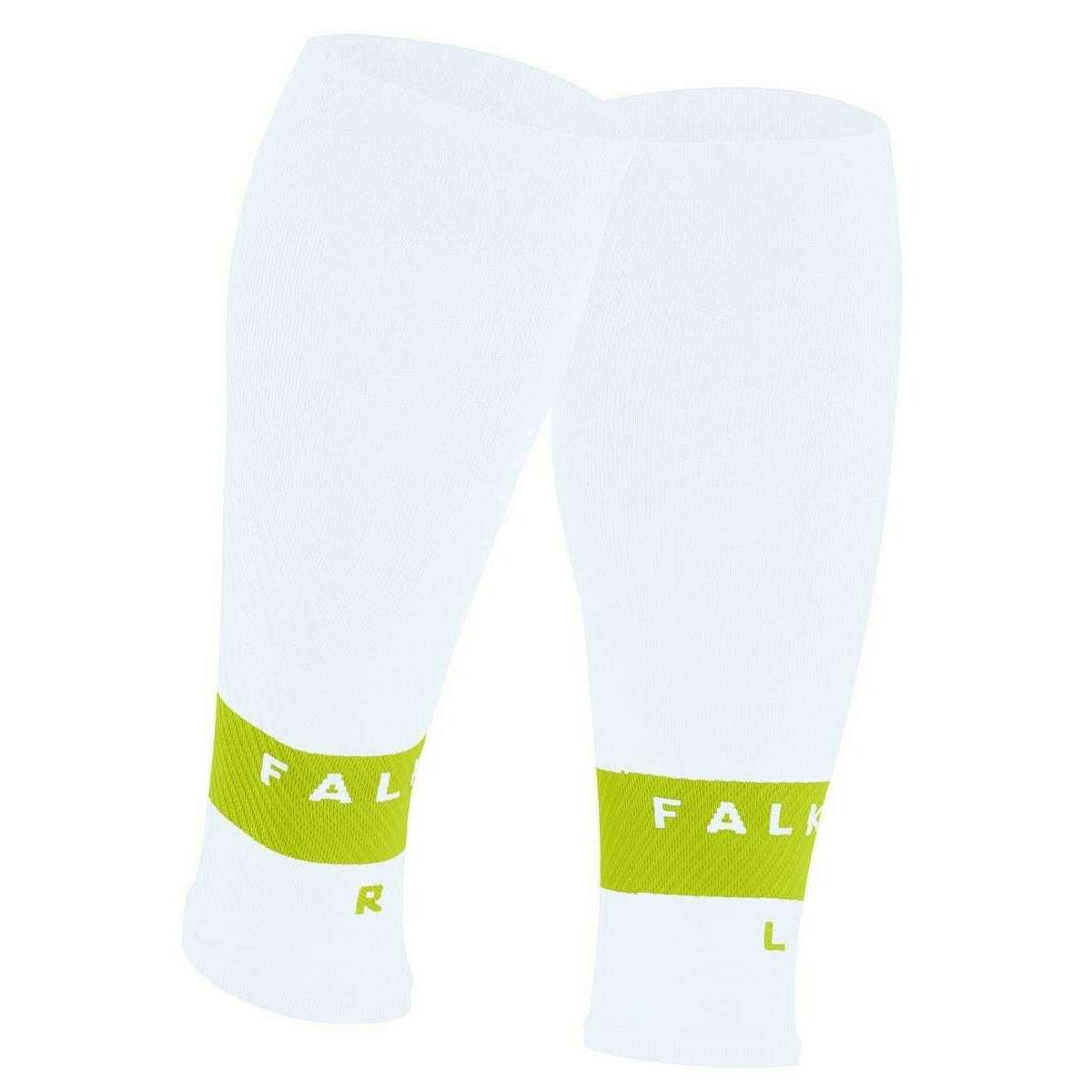 Falke RU Compression Energy Running Sleeves - White - Image 2
