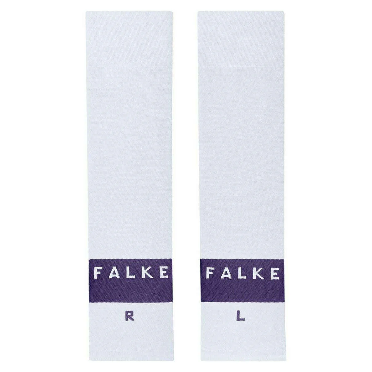 Falke RU Compression Energy Running Sleeves - White - Image 4