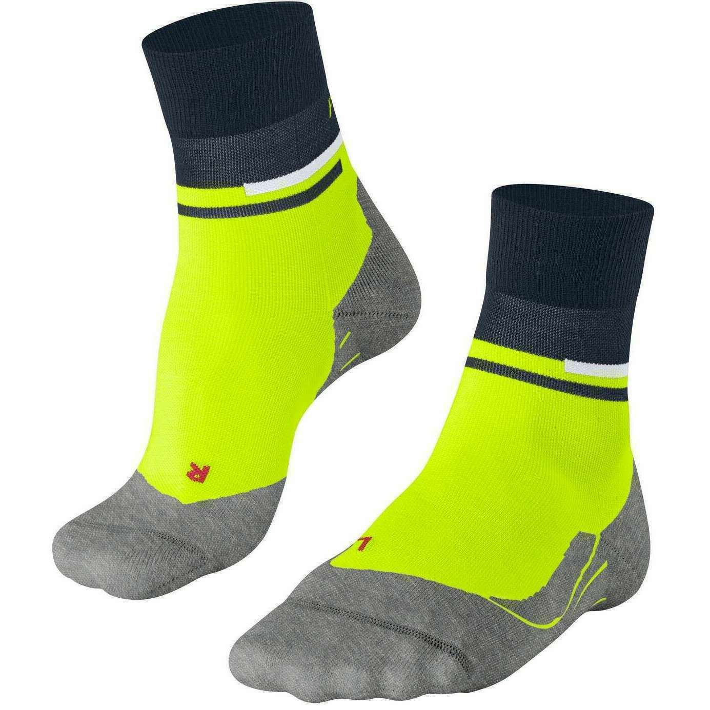 Falke RU Compression Stabilizing Running Socks - Lightning Green