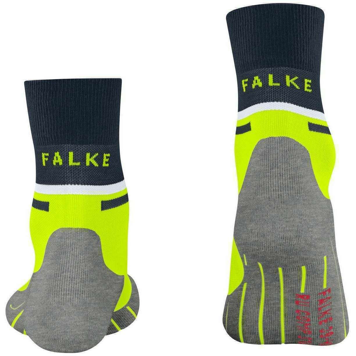 Falke RU Compression Stabilizing Running Socks - Lightning Green - Image 3