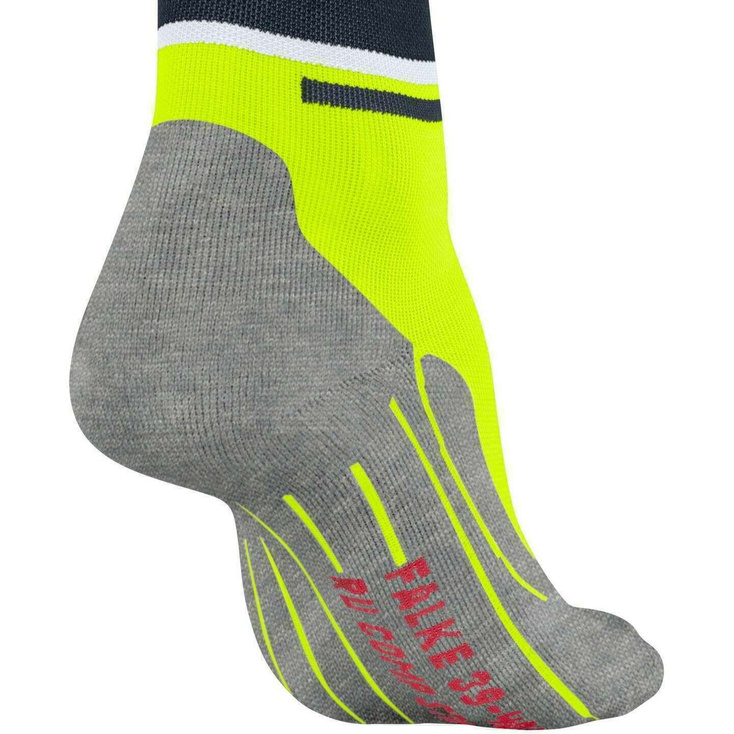 Falke RU Compression Stabilizing Running Socks - Lightning Green - Image 5