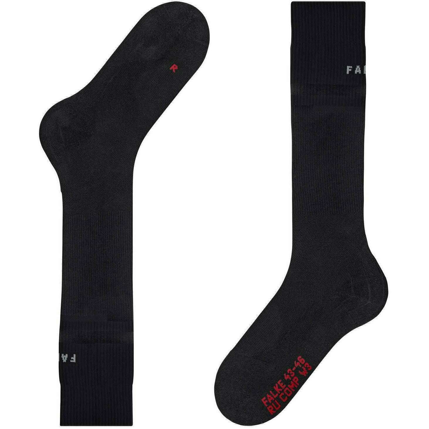 Falke RU Compression W1 Energy Running Knee High Socks - Black - Image 6