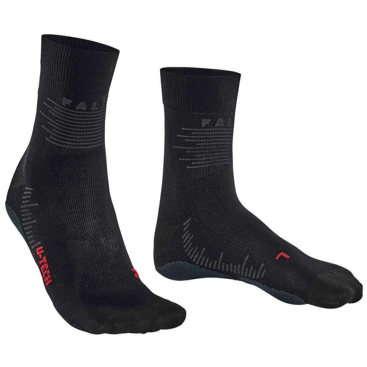 Falke RU True Motion Running Socks - Black - Image 2