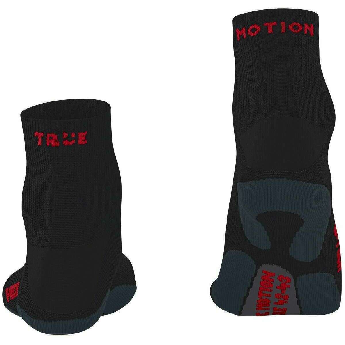 Falke RU True Motion Short Running Sneaker Socks - Black - Image 3