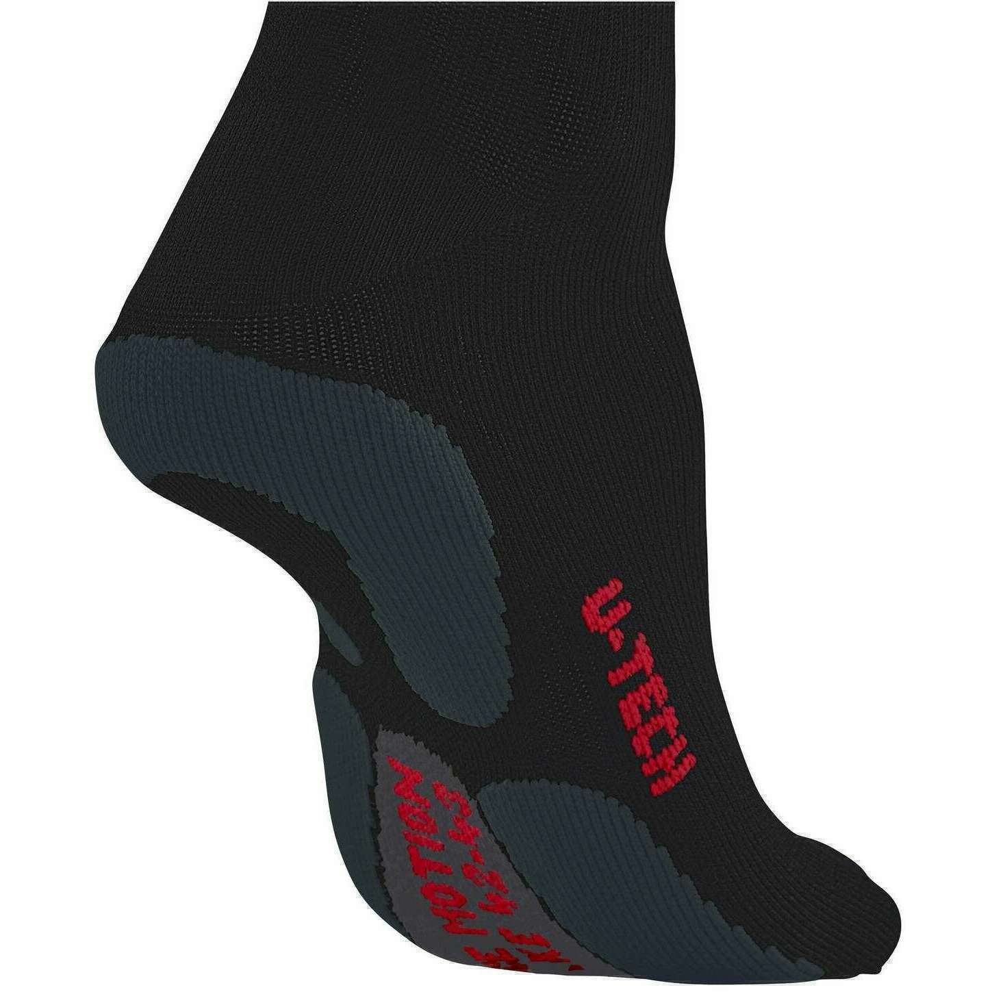 Falke RU True Motion Short Running Sneaker Socks - Black - Image 5