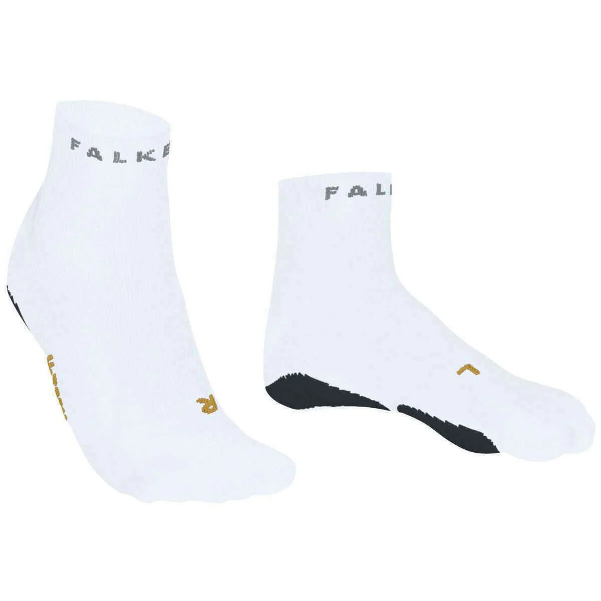 Falke RU True Motion Short Running Sneaker Socks - White - Image 2