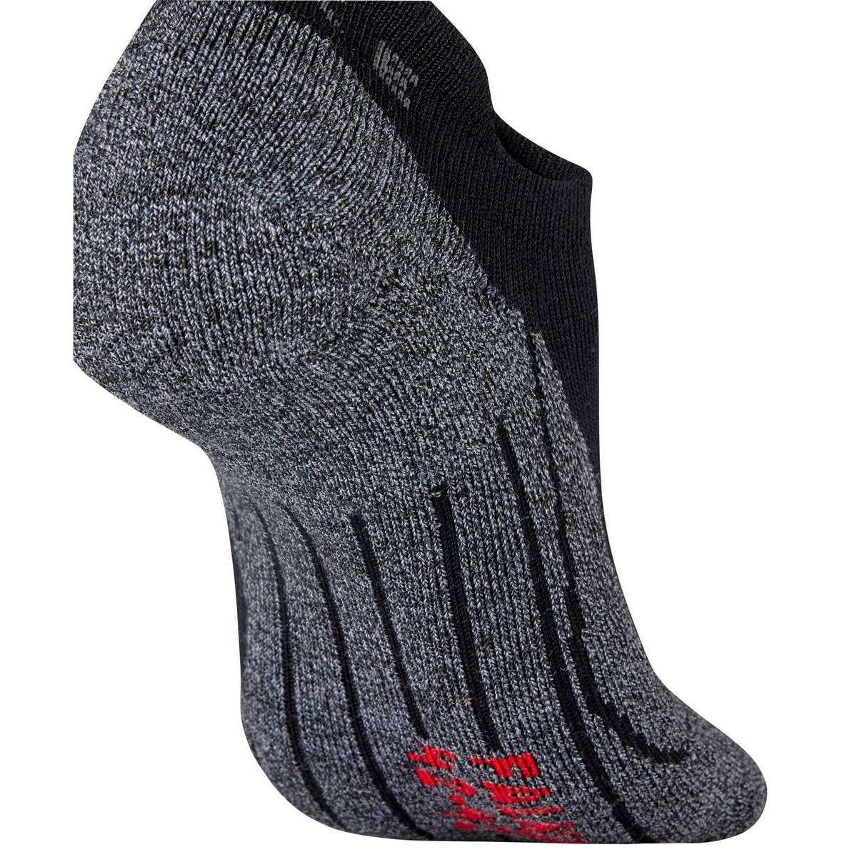 Falke RU3 Comfort No Show Socks - Black Mix - Image 5