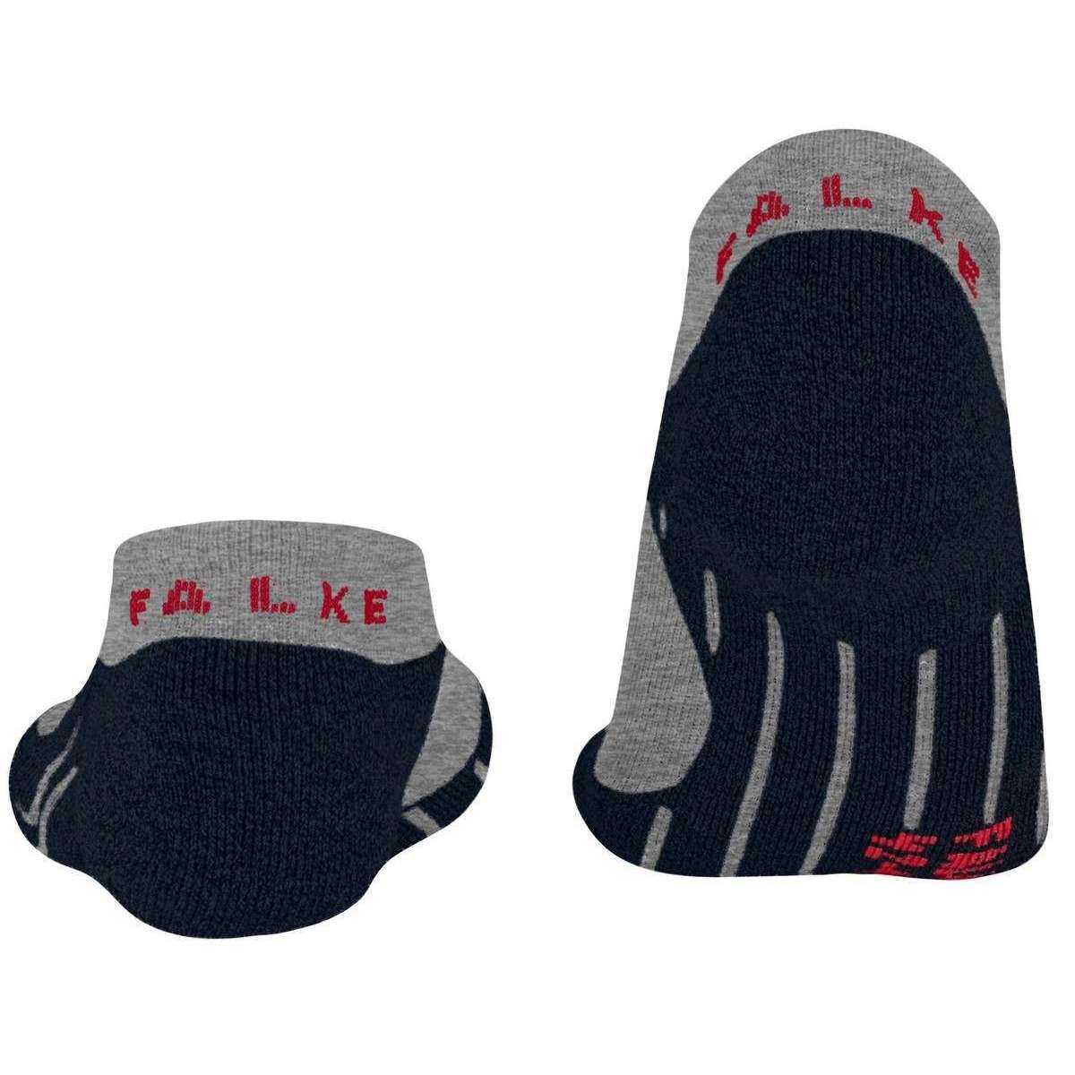 Falke RU3 Comfort No Show Socks - Light Grey - Image 3