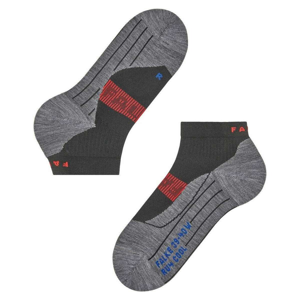 Falke RU4 Endurance Running Cool Short Socks - Black - Image 4