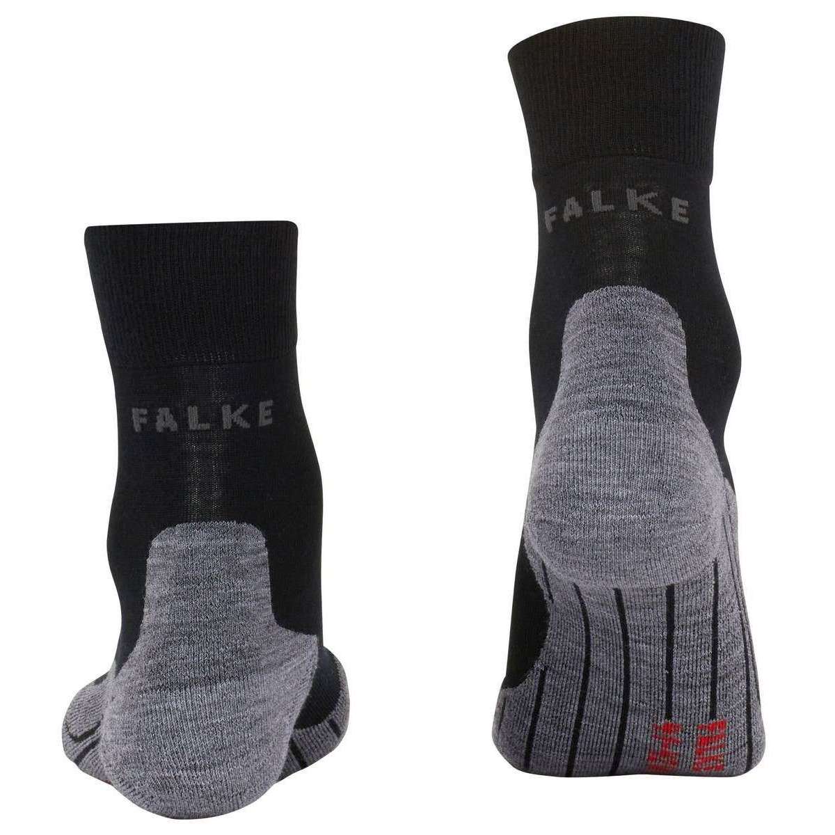 Falke RU4 Endurance Wool Socks - Black Mix - Image 3