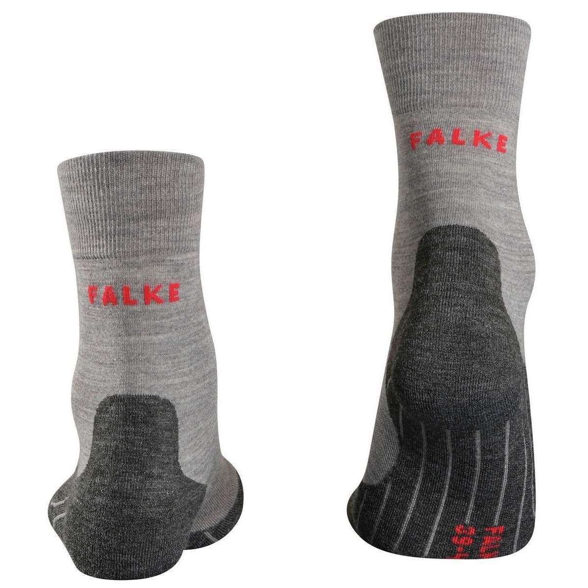 Falke RU4 Endurance Wool Socks - Light Grey Mel - Image 3