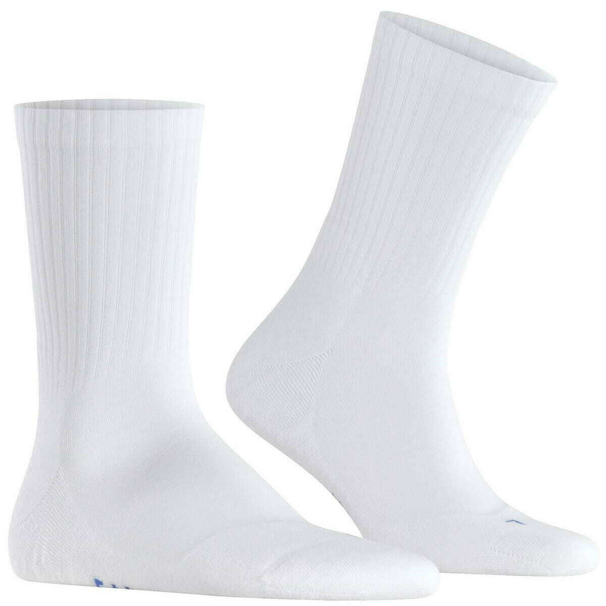 Falke Run Rib Crew Socks - White - Image 2